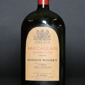 Fine Old Macallan Glenlivet Leslie Circa  (Macallan)